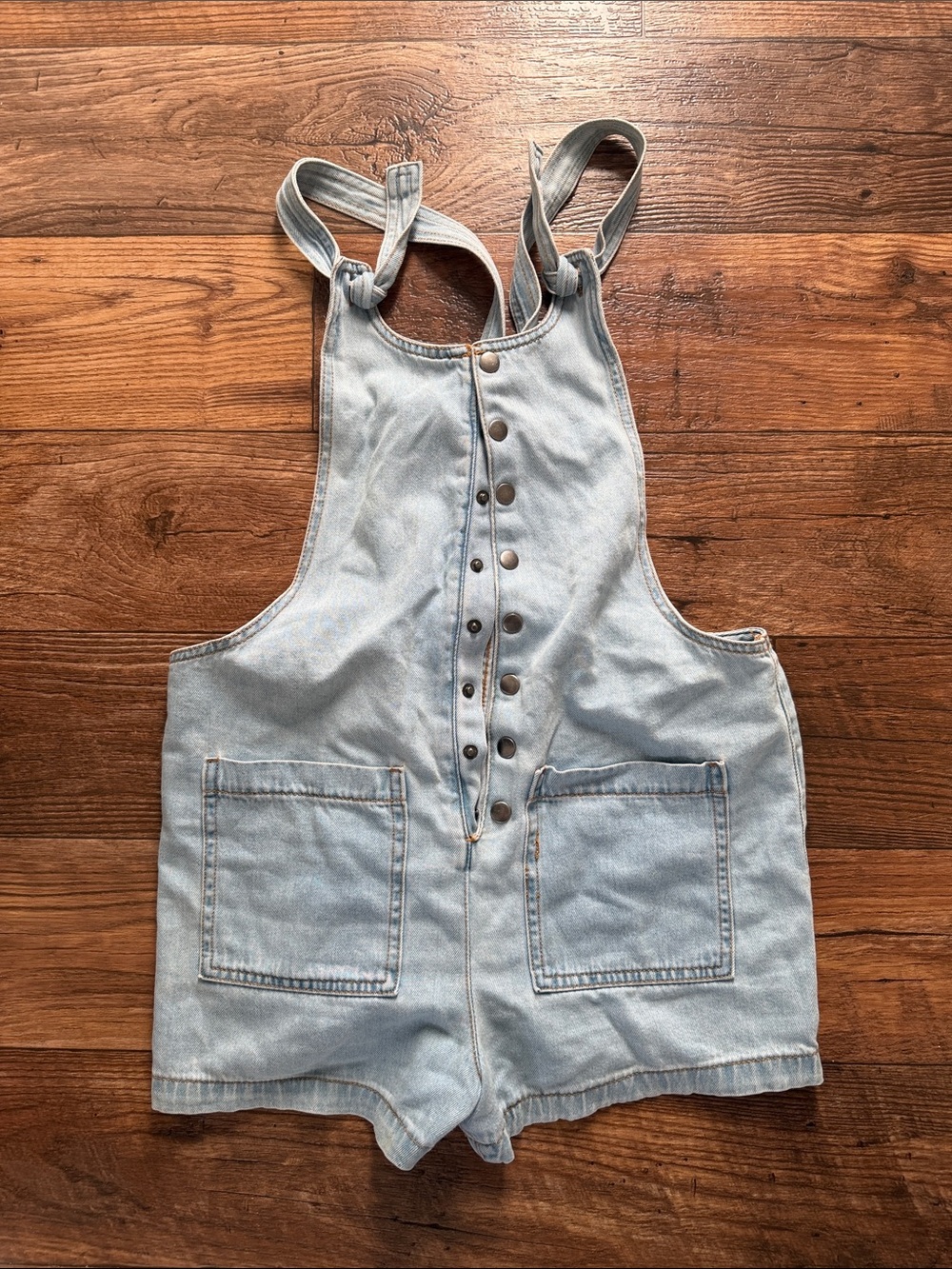 Forever 21 Jean Short Overalls
